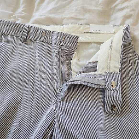 Calvin Klein Big Boys Flat Front Striped Casual Pants size 20 NWT - Picture 3 of 7